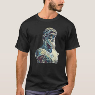 Antikes Italien Römische Statue Abstrakter Lehrer T-Shirt