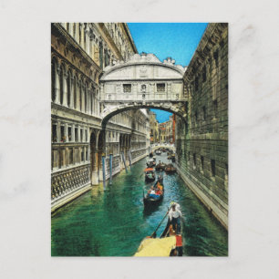 Antikes Italien, Venedig, Seufzerbrücke Postkarte