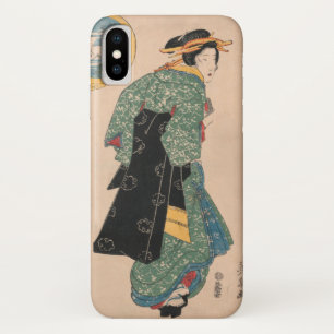 Antikes japanisches Kimono-Frauen-Ukiyo-e-Holzschn Case-Mate iPhone Hülle