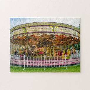 Antikes Karussell-Puzzle Puzzle