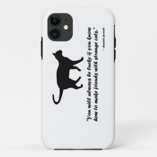 Antikes Kat-Sprichwort Case-Mate iPhone Hülle