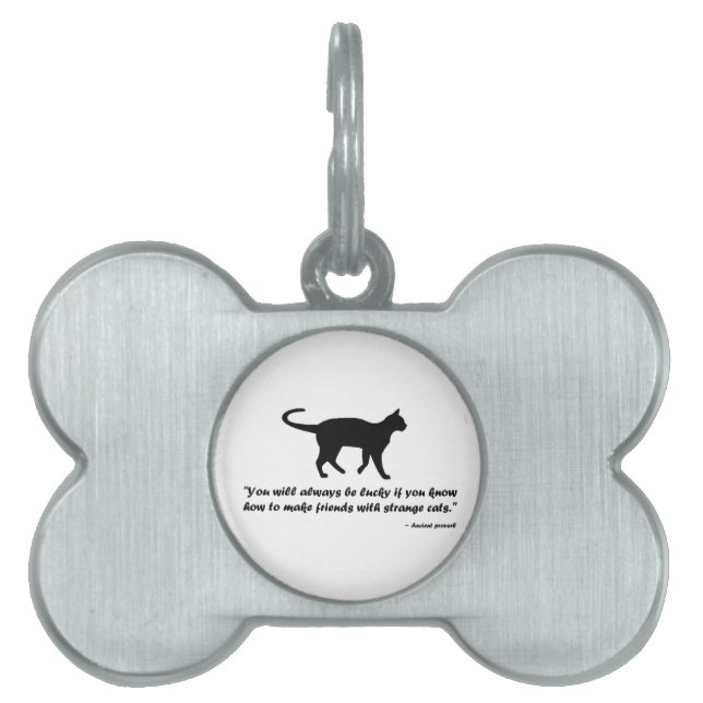 Antikes Kat-Sprichwort Tiermarke (Vorderseite)