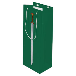 Antikes keltisches Schwert Geschenktüte Für Weinflaschen