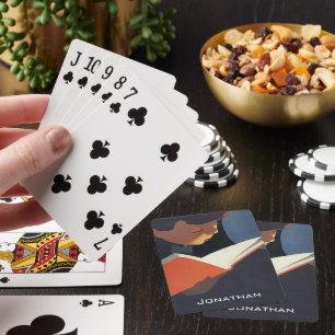 Antikes Kind liest ein Buch aus der Bibliothek Spielkarten