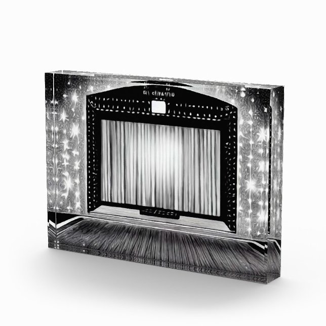 Antikes Kino Fotoblock (Rechts)