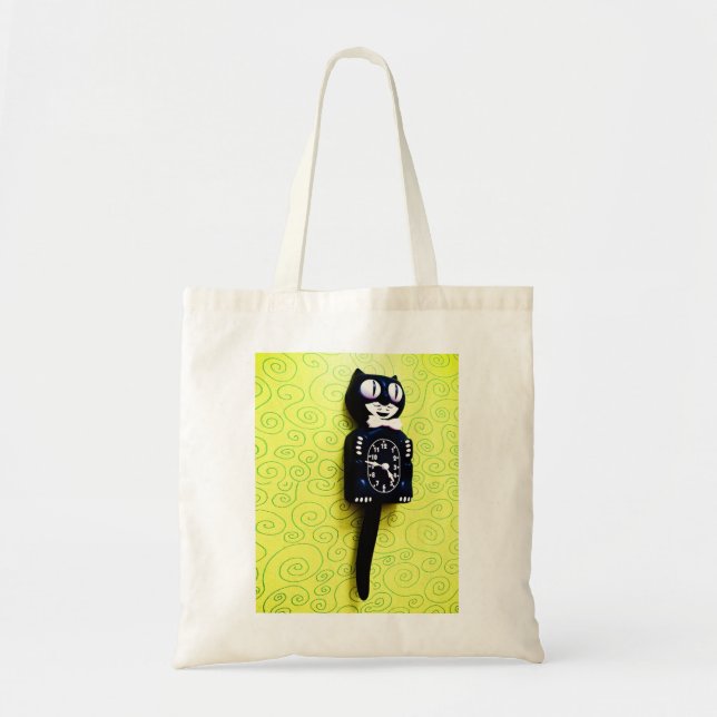 Antikes Kit Cat Clock Bag Tragetasche (Vorne)