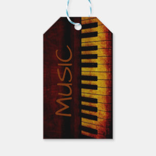 Antikes Klavier Geschenkanhänger