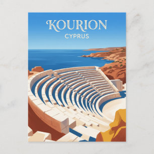 Antikes Kourion Amphitheater Zypern Postkarte