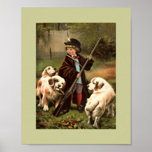 Antikes Kunstposter Poster