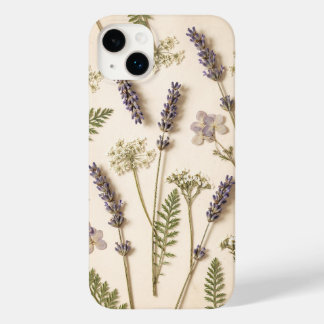 Antikes Lavendel-Botanik-Blumenmuster Case-Mate iPhone 14 Plus Hülle