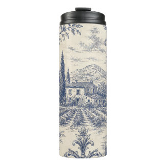 antikes Lavendel-Muster-Thermal-Tumbler  Thermosbecher