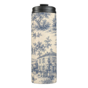 antikes Lavendel-Muster-Thermal-Tumbler Thermosbecher