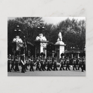 Antikes London Wachablösung Buckingham-Palast Postkarte