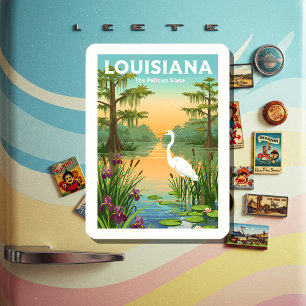 Antikes Louisiana Magnet