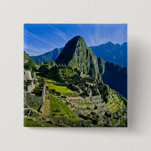 Antikes Machu Picchu, letzte Zuflucht der 2 Button