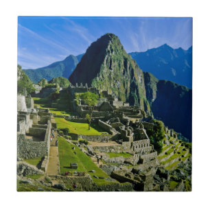 Antikes Machu Picchu, letzte Zuflucht der 2 Fliese