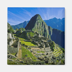 Antikes Machu Picchu, letzte Zuflucht der 2 Magnet