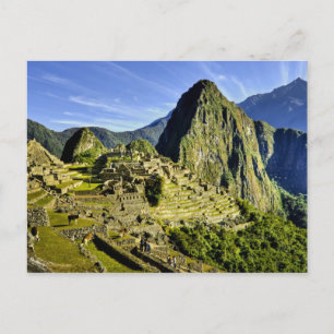 Antikes Machu Picchu, letzte Zuflucht der Postkarte