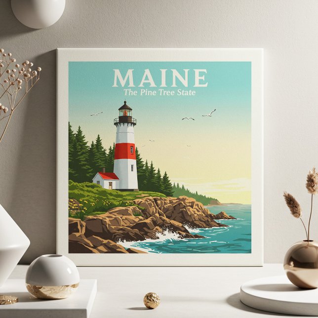 Antikes Maine Fliese (Von Creator hochgeladen)