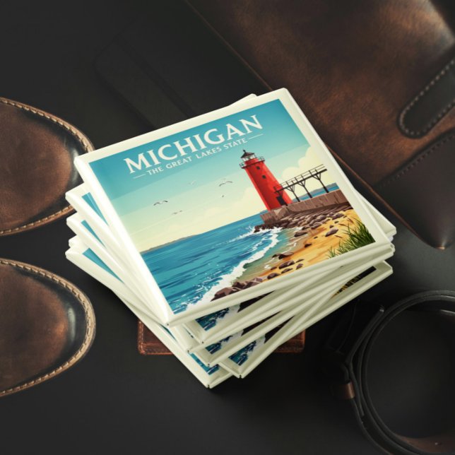 Antikes Michigan Magnet (Von Creator hochgeladen)