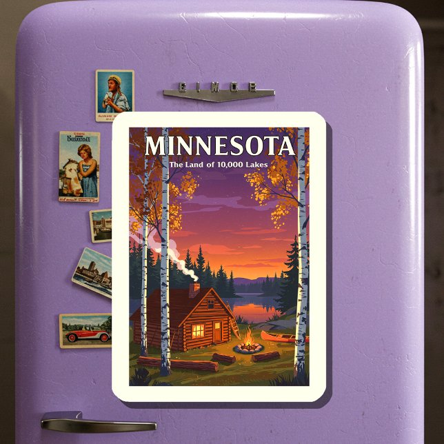 Antikes Minnesota Magnet (Von Creator hochgeladen)