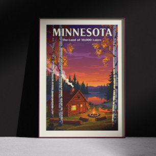 Antikes Minnesota Poster