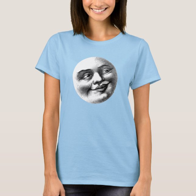 Antikes Mondgesicht  T-Shirt (Vorderseite)