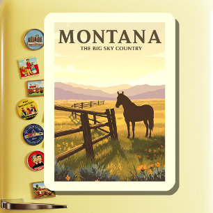 Antikes Montana Magnet