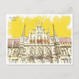 Antikes München Munchen Deutschland Postkarte