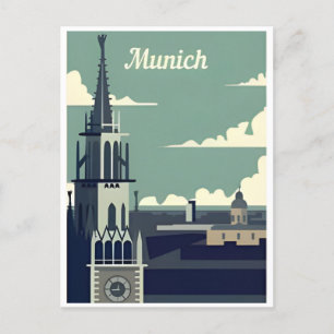 Antikes München Munchen Deutschland Postkarte