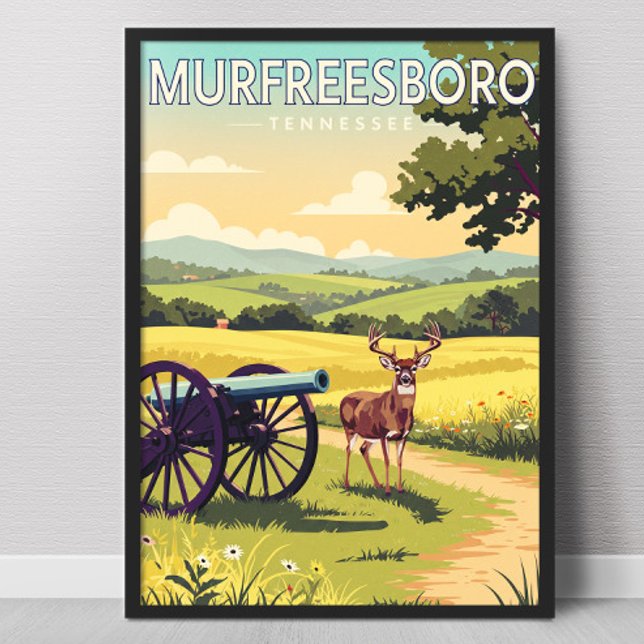 Antikes Murfreesboro Tennessee Poster (Von Creator hochgeladen)