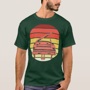 Antikes Musikinstrument Klavier Pianist T-Shirt