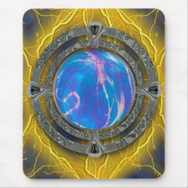 Antikes mystisches Zauber von magischen Zaubern un Mousepad