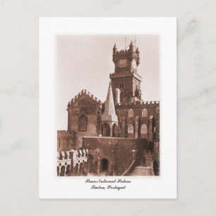 Antikes nationales Palastfoto Postkarte