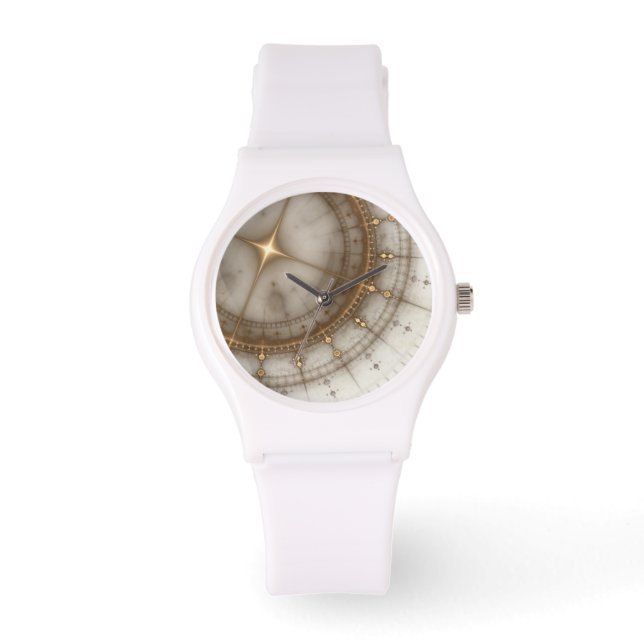 Antikes Nautikdiagramm, Grunge Armbanduhr (Vorderseite)
