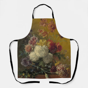 Antikes niederländisches Meisterwerk Floral Georgi Schürze