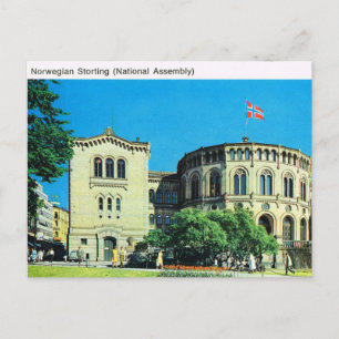 Antikes Norwegen, Oslo, Nationalversammlung Postkarte