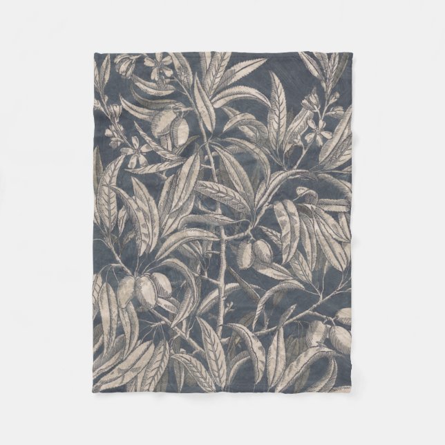 Antikes Obst & Floral I Fleecedecke (Vorderseite)