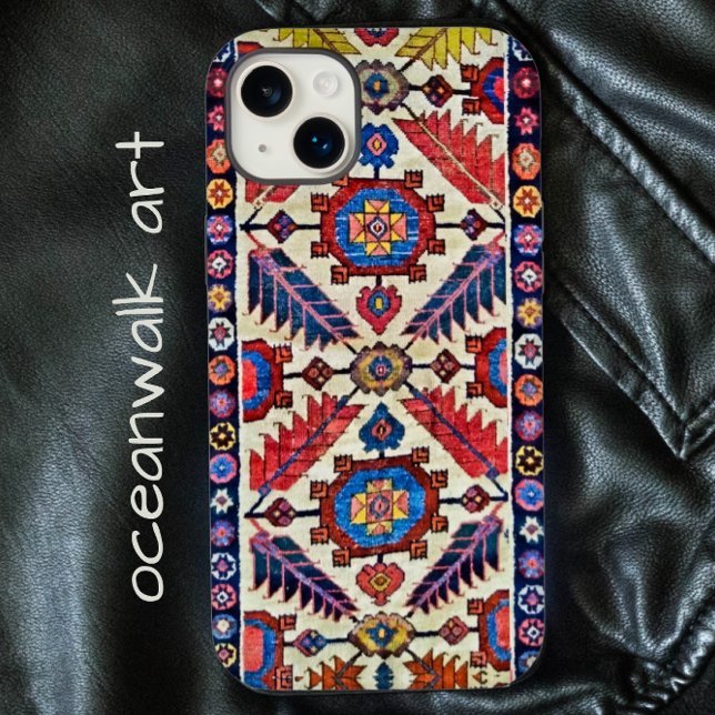Antikes Orientalisches Rug Fett-Leaf-Design Case-Mate iPhone Hülle (Von Creator hochgeladen)