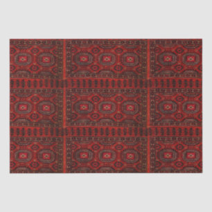 Antikes orientalisches Teppichdesign Seidenpapier