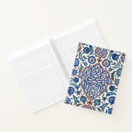 Antikes osmanisches florales Iznik Notizbuch