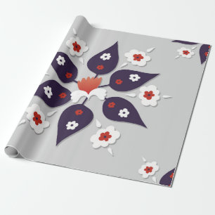Antikes osmanisches türkisches Fliesendesign türki Geschenkpapier
