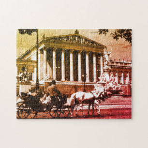 Antikes Österreich Wien Parlament Puzzle