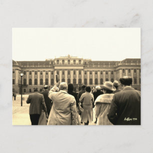 Antikes Österreich Wien Schönbrunn Häuser Postkarte