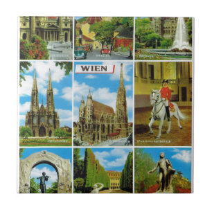 Antikes Österreich, Wien, Vienna, Multiview Fliese