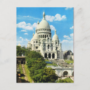 Antikes Paris, Paris Sacre Coeur, Montmatre Postkarte