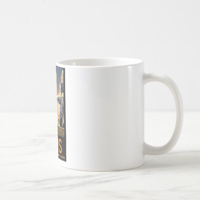 Antikes Paris Tasse (Rechts)