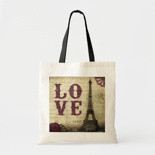 Antikes Paris Tragetasche (Vorne)