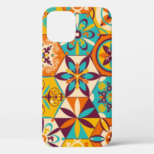 antikes Patchwork-Quilt-Muster. Antike Dekoration Case-Mate iPhone Hülle