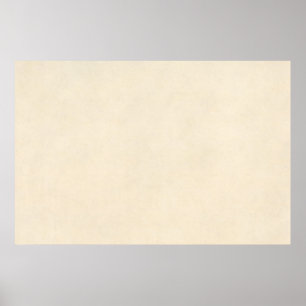 Antikes Pergamentpapier im Vintage-Cream-Look Poster